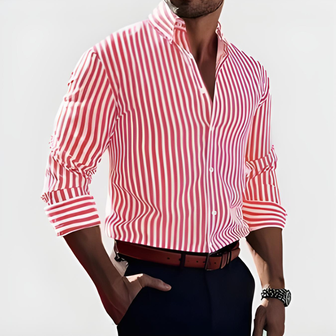 FABIO | Charakterystyczna Koszula W Stripy
